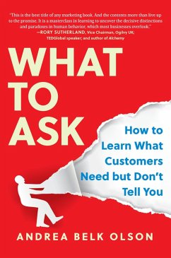 What to Ask (eBook, ePUB) - Olson, Andrea Belk