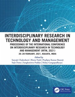Cover Interdisciplinary Research in Technology and Management (eBook, PDF)