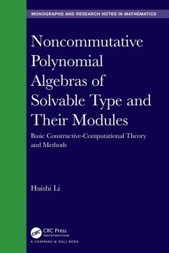 Cover Noncommutative Polynomial Algebras of Solvable Type and Their Modules (eBook, ePUB)