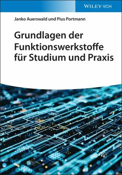 Cover Grundlagen der Funktionswerkstoffe für Studium und Praxis (eBook, PDF)