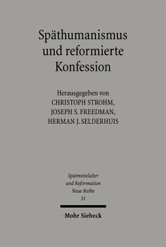 Cover Späthumanismus und reformierte Konfession (eBook, PDF)