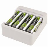 Ansmann Ladegerät Basic IV inkl. 4 x AA 1300mAh Akku 1001-0120-01