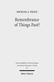 Remembrance of Things Past? (eBook, PDF)
