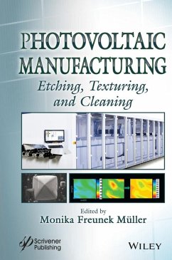 Photovoltaic Manufacturing (eBook, ePUB)