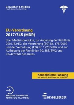 EU-VERORDNUNG 2017/745 (MDR) - Institut, Heydelberger
