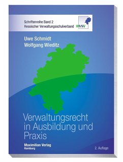 Verwaltungsrecht in Ausbildung und Praxis - Schmidt, Uwe;Wieditz, Wolfgang