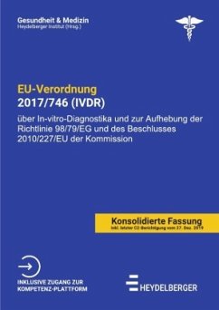 EU-VERORDNUNG 2017/746 (IVDR) - Institut, Heydelberger
