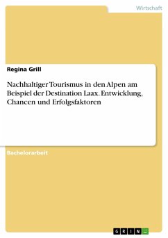 Nachhaltiger Tourismus in den Alpen am Beispiel der Destination Laax. Entwicklung, Chancen und Erfolgsfaktoren (eBook, PDF)