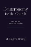 Deuteronomy for the Church (eBook, ePUB) Deuteronomy for the Church (eBook, ePUB)