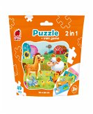 Puzzle in stand-up pouch &quote;2 in 1. Farm&quote; RK1140-05
