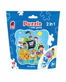 Puzzle in stand-up pouch &quote;2 in 1. Pirates&quote; RK1140-04