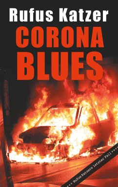 Cover Corona Blues. Rufus Katzers letzter Fall.
