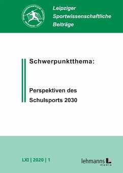 Leipziger Sportwissenschaftliche Beiträge (eBook, PDF)