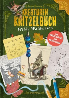 Kreaturenkritzelbuch - Wilde Waldwesen - Hussung, Thomas