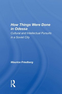 Cover How Things Were Done In Odessa (eBook, ePUB)