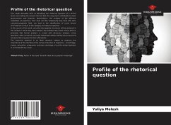 Profile of the rhetorical question - Melesh, Yuliya