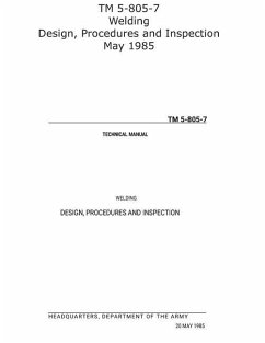 TM 5-805-7 Welding Design, Procedures and Inspection May 1985 - Us Army