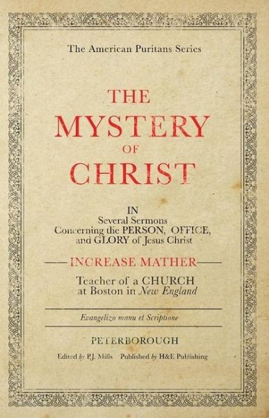 The Mystery of Christ The Mystery of Christ