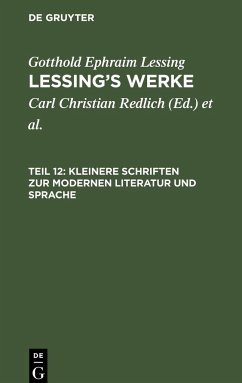 Kleinere Schriften zur modernen Literatur und Sprache