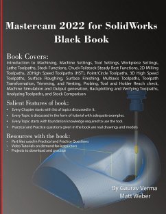 Mastercam 2022 for SolidWorks Black Book - Verma, Gaurav; Weber, Matt