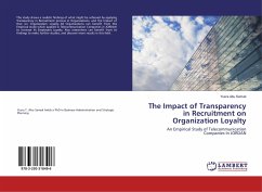 The Impact of Transparency in Recruitment on Organization Loyalty - Abu Samak, Yusra