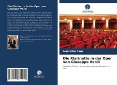 Die Klarinette in der Oper von Giuseppe Verdi - Villar Sanz, Iván