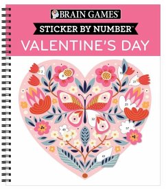 Brain Games - Sticker by Number: Valentine's Day - Publications International Ltd; Brain Games; New Seasons