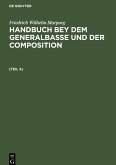 Anhang zum Handbuche bey dem Generalbasse und der Composition
