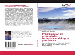 Programación de propiedades termofísicas del agua geotérmica