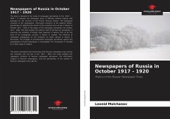 Newspapers of Russia in October 1917 - 1920 - Molchanov, Leonid