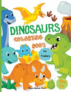 Dinosaur coloring book for toddlers - Frost, Elena