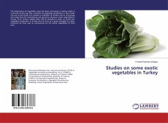 Cover Studies on some exotic vegetables in Turkey