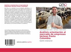 Análisis orientación al mercado de empresas lácteas Pasto Colombia