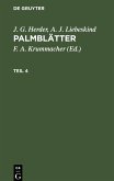 J. G. Herder; A. J. Liebeskind: Palmblätter. Teil 4