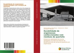 Durabilidade de argamassas confeccionadas com resíduos de quartzito - Alves Barros, Sâmea Valensca; de A. Neves, Gelmires; Menezes, Romualdo R.