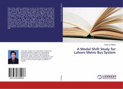 A Modal Shift Study for Lahore Metro Bus System - Majeed, Sulaiman
