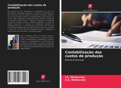 Contabilização dos custos de produção (Paperback)