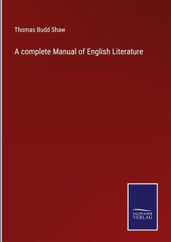 A complete Manual of English Literature