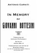 In Memory Of Giovanni Bottesini - Bild 1