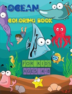 Ocean Coloring Book for Kids - Manor, Steven Cottontail