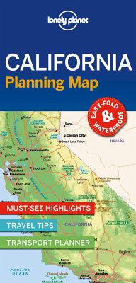 Lonely Planet California Planning Map 1 - Lonely Planet