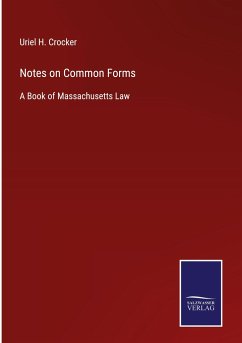 Notes on Common Forms - Crocker, Uriel H.