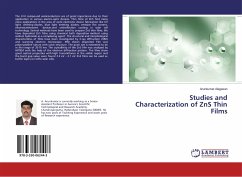 Studies and Characterization of ZnS Thin Films - Alagesan, Arunkumar