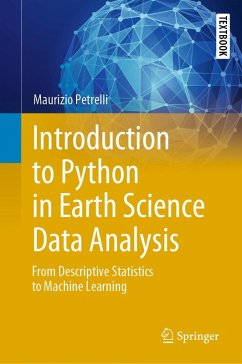 Introduction to Python in Earth Science Data Analysis (eBook, PDF) - Petrelli, Maurizio