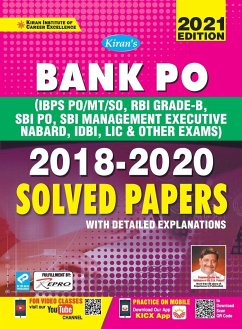 Bank PO MT-SO, RBI, SBI PO, SBI Mang Solved Paper-E-2021 New (26-Sets) Code-3068 (Repair) - Unknown