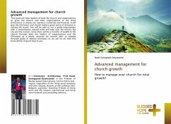 Advanced management for church growth
