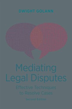 Cover Mediating Legal Disputes