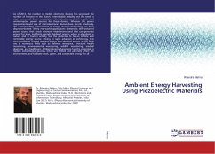 Ambient Energy Harvesting Using Piezoelectric Materials - Mishra, Ritendra