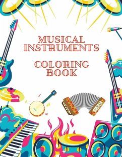 Musical Instruments Coloring Book - Brener, Sophia