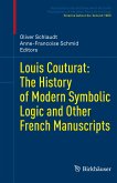 Louis Couturat: The History of Modern Symbolic Logic and Other French Manuscripts (eBook, PDF)